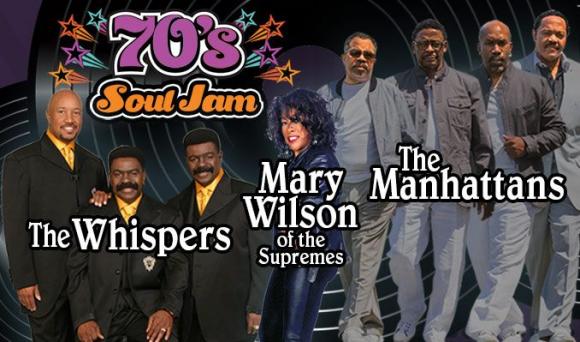 70's Soul Jam: The Whispers, The Manhattans & Mary Wilson at Verizon Theatre at Grand Prairie