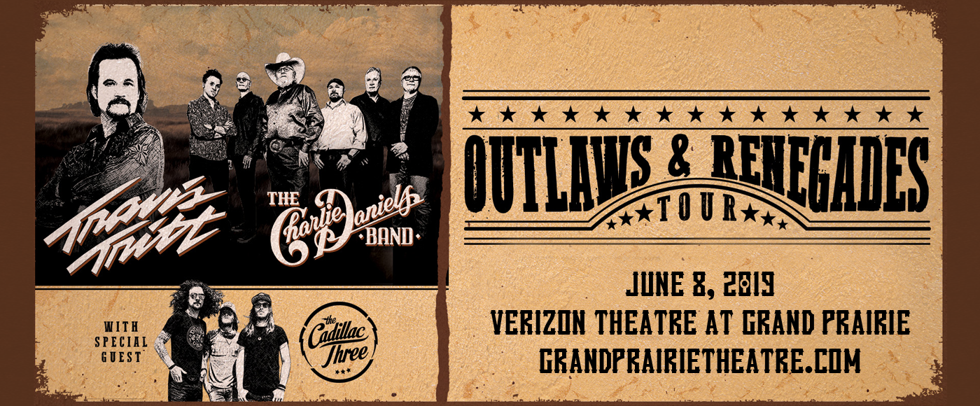 Travis Tritt & Charlie Daniels Band at Verizon Theatre at Grand Prairie tickets Travis Tritt & Charlie Daniels Band at Verizon Theatre at Grand Prairie