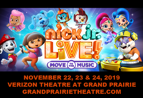 Nick Jr. Live! Move to the Music at Verizon Theatre at Grand Prairie