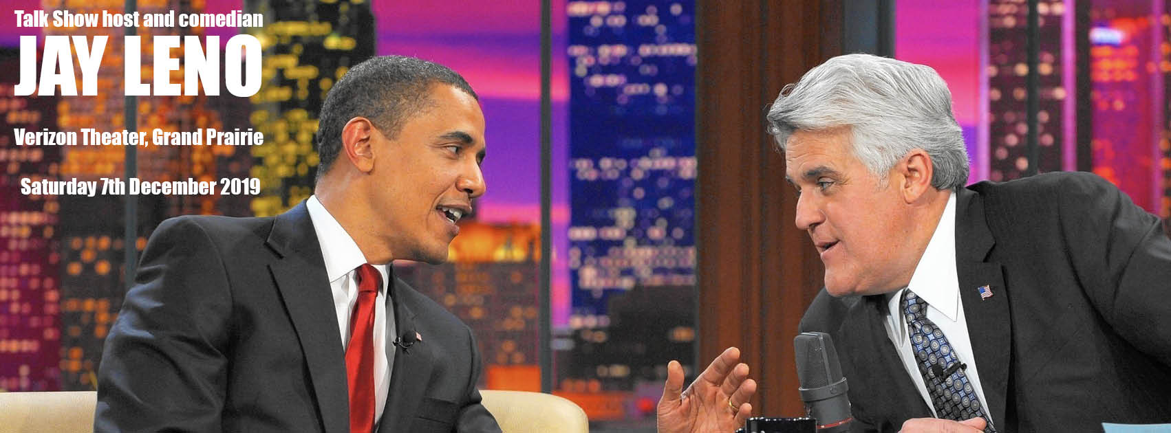 Jay Leno at Verizon Theatre at Grand Prairie tickets Jay Leno at Verizon Theatre at Grand Prairie