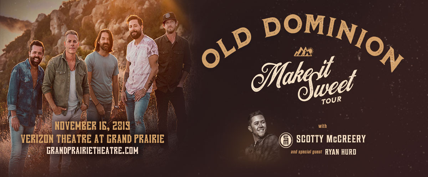 Old Dominion at Verizon Theatre at Grand Prairie tickets Old Dominion at Verizon Theatre at Grand Prairie
