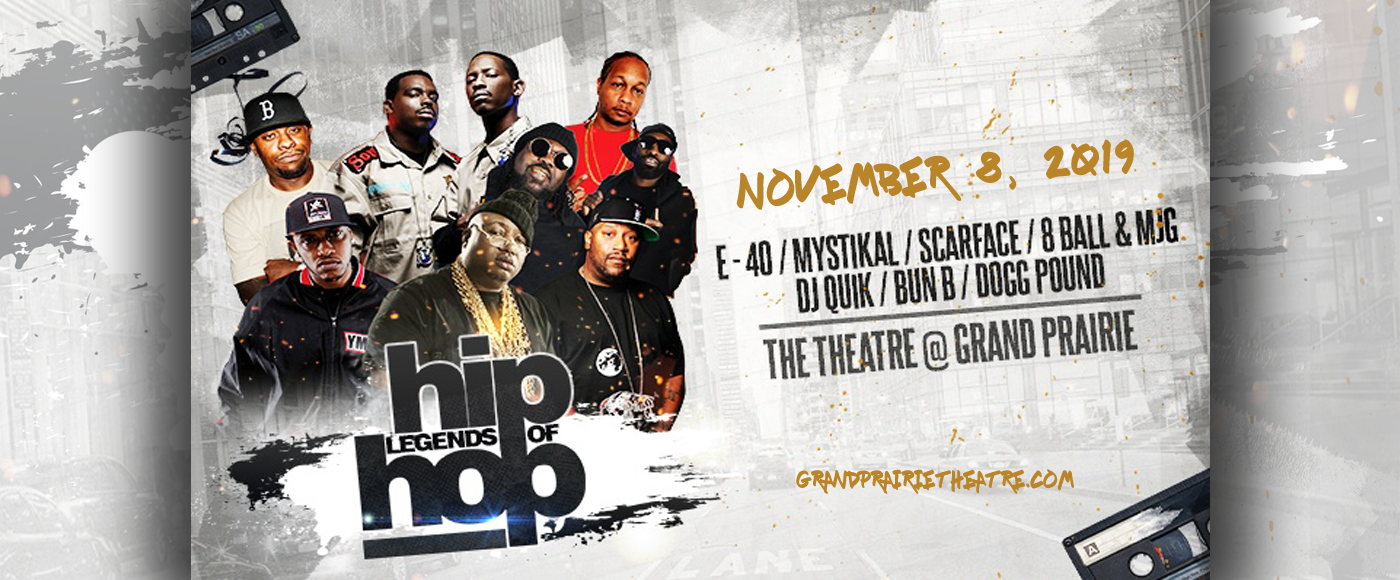 The Legends Of Hip Hop at Verizon Theatre at Grand Prairie
