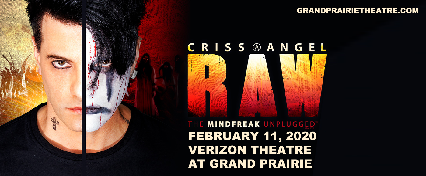 Criss Angel at Verizon Theatre at Grand Prairie tickets Criss Angel at Verizon Theatre at Grand Prairie