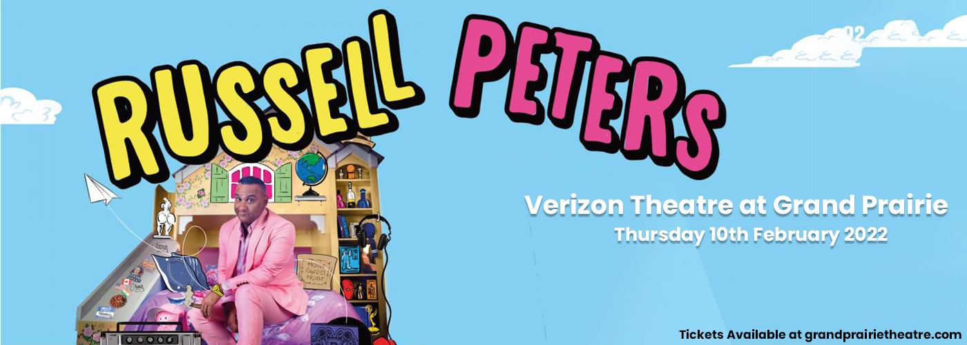 Russell Peters at Verizon Theatre at Grand Prairie tickets Russell Peters at Verizon Theatre at Grand Prairie