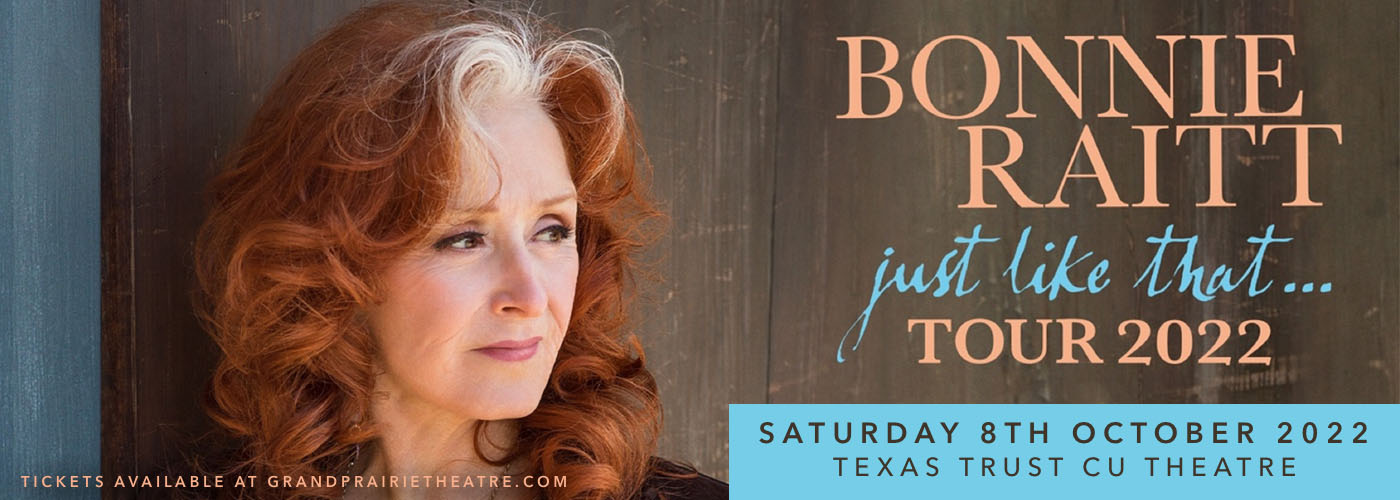 Bonnie Raitt at Texas Trust CU Theatre