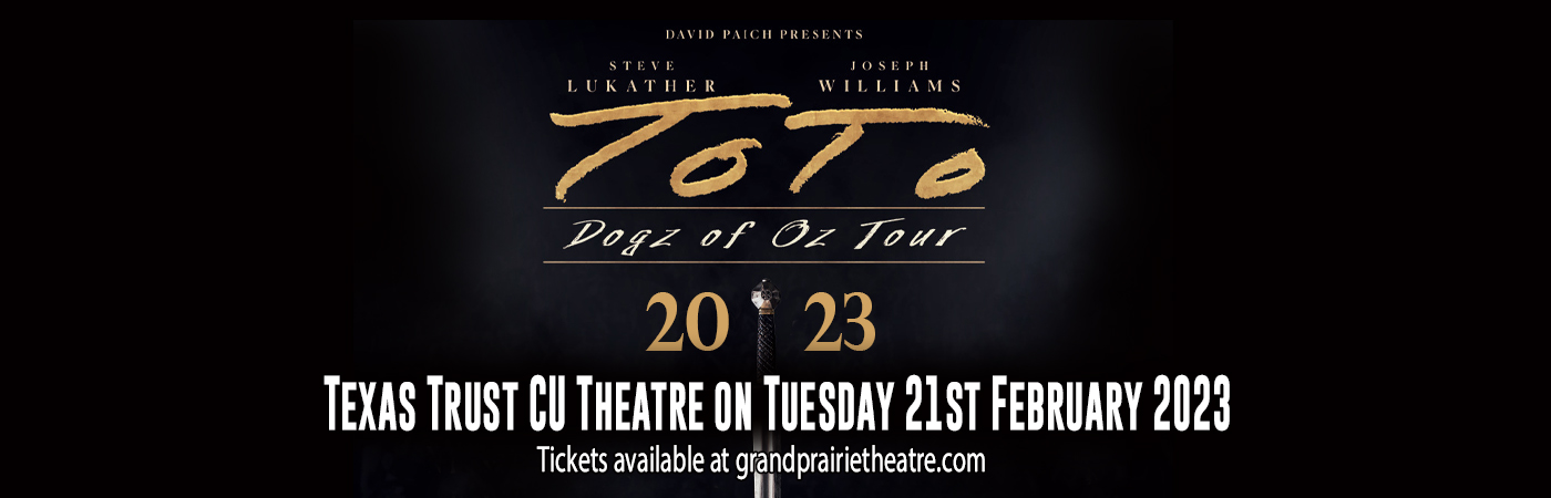 Toto at Texas Trust CU Theatre tickets Toto at Texas Trust CU Theatre