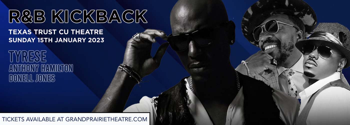 Tyrese at Texas Trust CU Theatre tickets Tyrese at Texas Trust CU Theatre