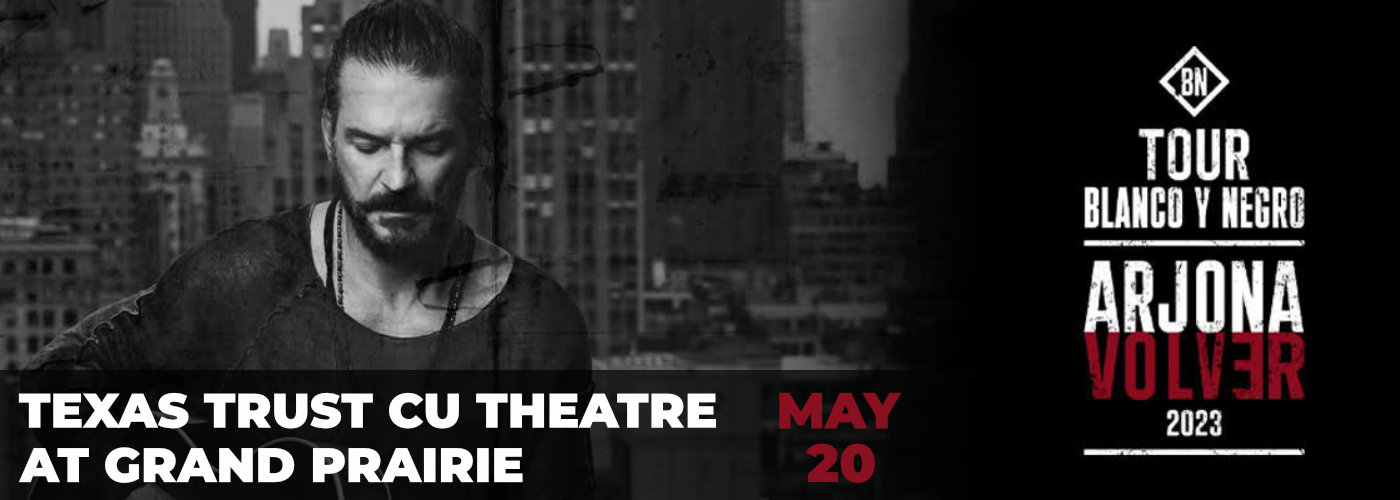 Ricardo Arjona at Texas Trust CU Theatre tickets Ricardo Arjona at Texas Trust CU Theatre