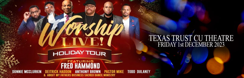 Fred Hammond at Texas Trust CU Theatre at Grand Prairie