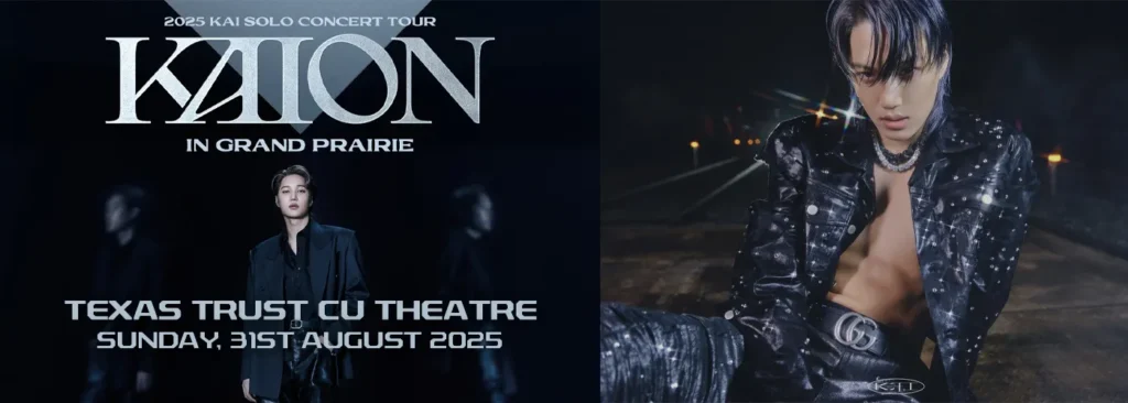 Kai – Musician Tickets | 31 August 2025 | Texas Trust CU Theatre