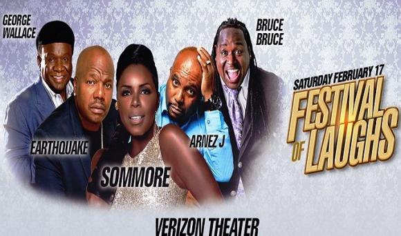 Festival of Laughs: Sommore, Arnez J, Earthquake, George Wallace & Bruce Bruce at Verizon Theatre at Grand Prairie