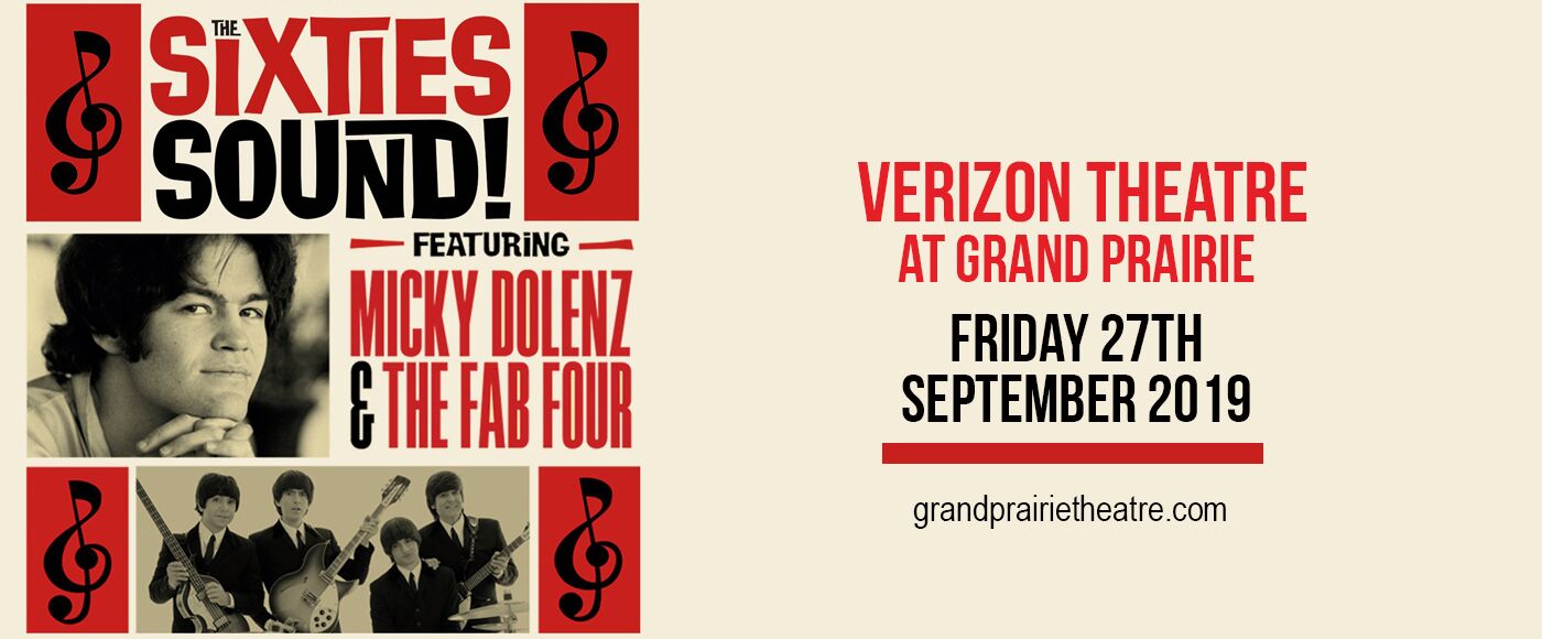 The Sixties Sound at Verizon Theatre at Grand Prairie tickets The Sixties Sound at Verizon Theatre at Grand Prairie