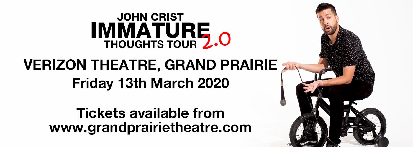 John Crist at Verizon Theatre at Grand Prairie
