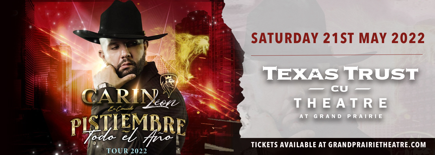 Carin Leon at Texas Trust CU Theatre tickets Carin Leon at Texas Trust CU Theatre