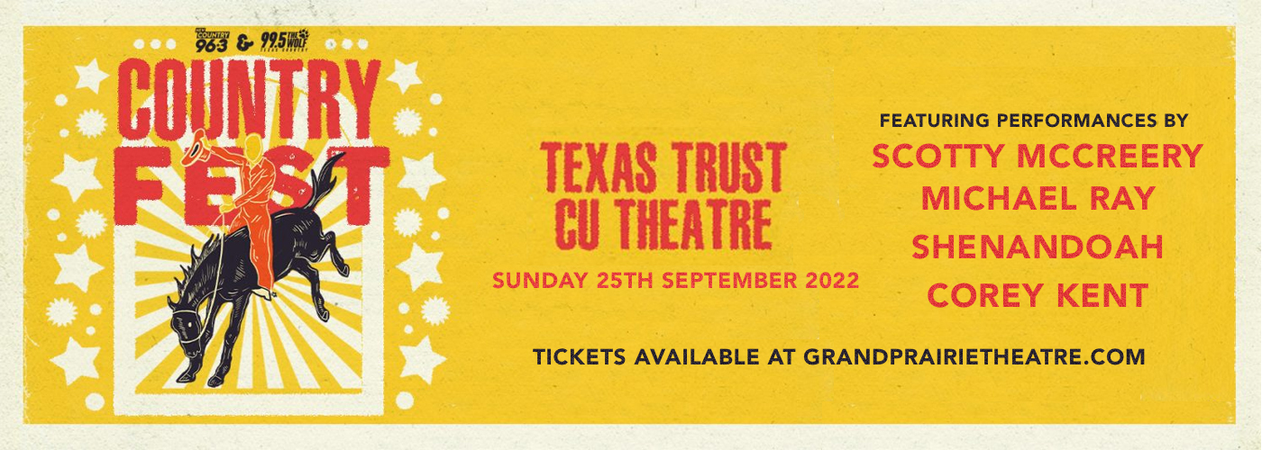 KPLX & KSCS Country Fest at Texas Trust CU Theatre tickets KPLX & KSCS Country Fest at Texas Trust CU Theatre