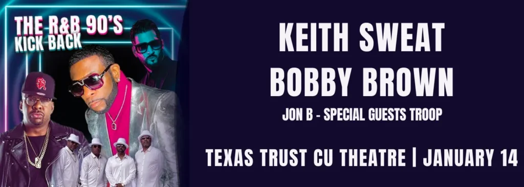 Keith Sweat at Texas Trust CU Theatre at Grand Prairie