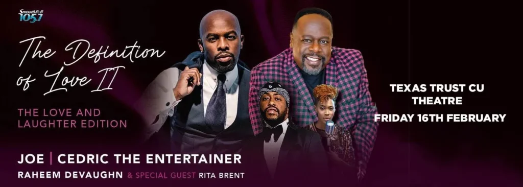 Joe & Cedric The Entertainer at Texas Trust CU Theatre at Grand Prairie
