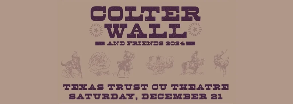 Colter Wall at Texas Trust CU Theatre at Grand Prairie