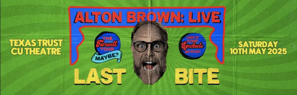 Alton Brown at Texas Trust CU Theatre at Grand Prairie