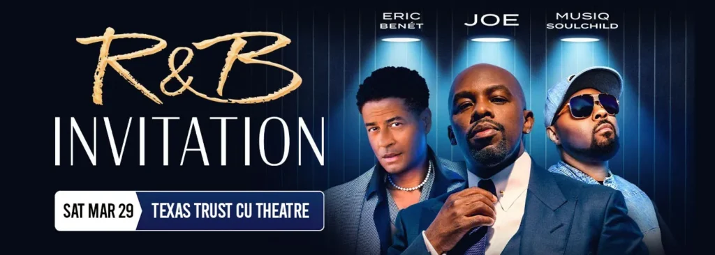 R&B Invitation Tour at Texas Trust CU Theatre at Grand Prairie