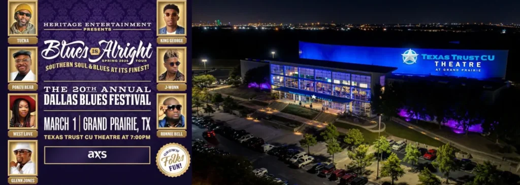 Dallas Blues Festival at Texas Trust CU Theatre at Grand Prairie
