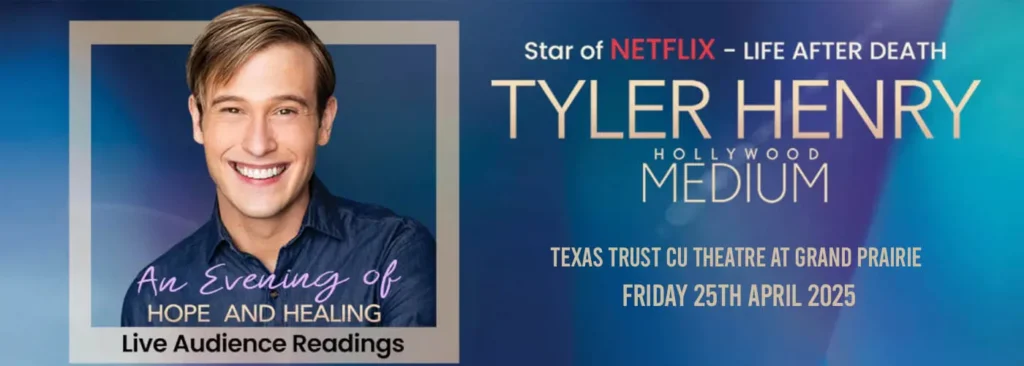 Tyler Henry at Texas Trust CU Theatre at Grand Prairie