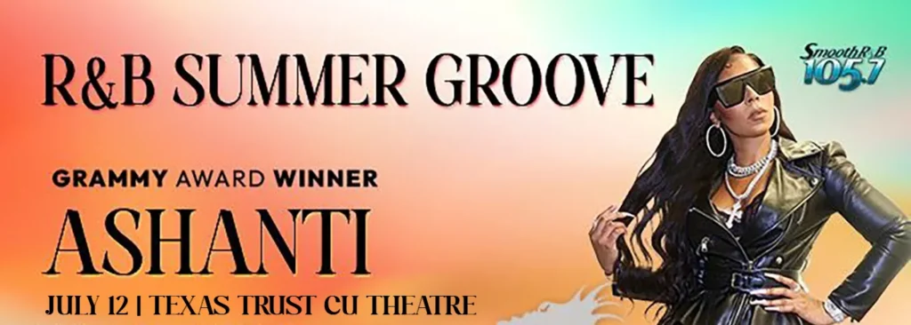 Ashanti at Texas Trust CU Theatre at Grand Prairie