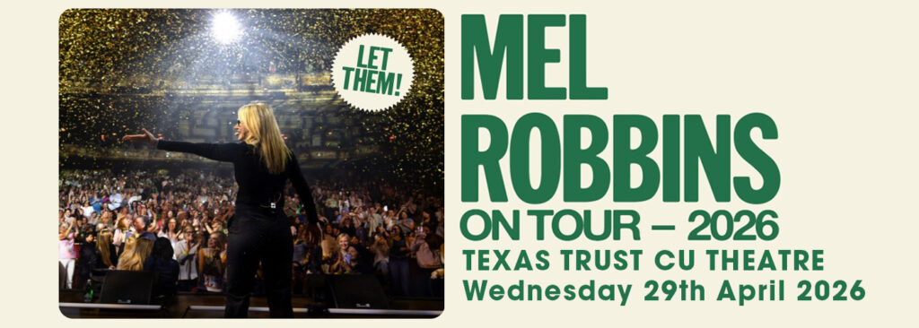 Mel Robbins at Texas Trust CU Theatre at Grand Prairie