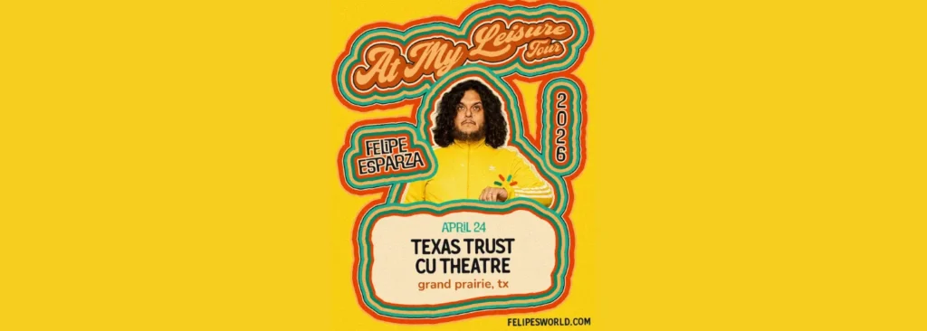 Felipe Esparza at Texas Trust CU Theatre at Grand Prairie