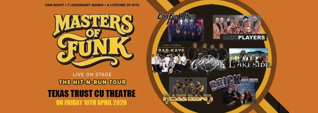 Masters of Funk at Texas Trust CU Theatre at Grand Prairie