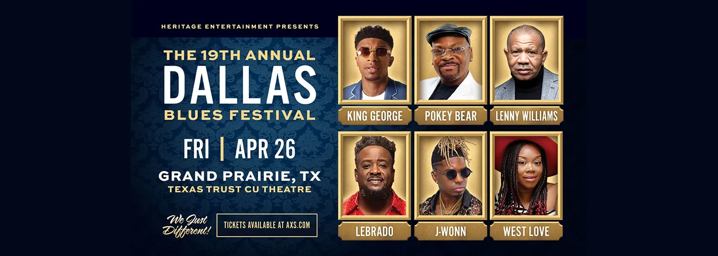 Dallas Blues Festival: King George, Tucka, &amp; Pokey Bear