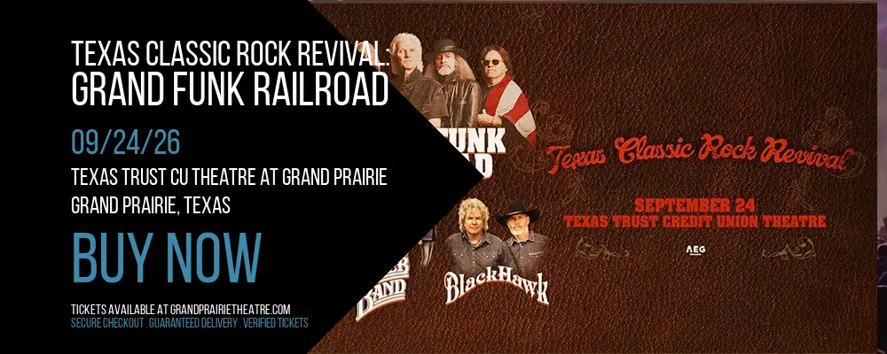 Texas Classic Rock Revival at Texas Trust CU Theatre at Grand Prairie